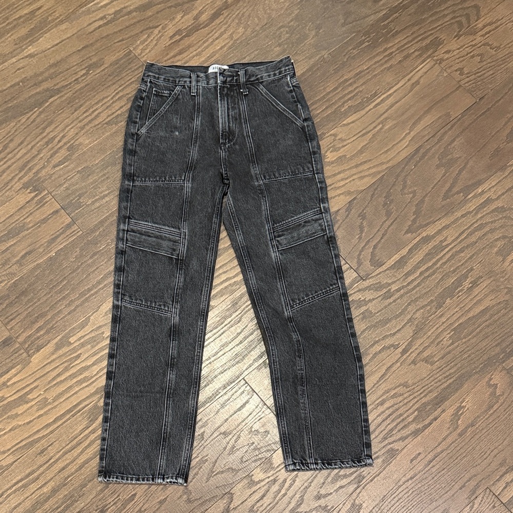 Agolde Charcoal Denim Pants